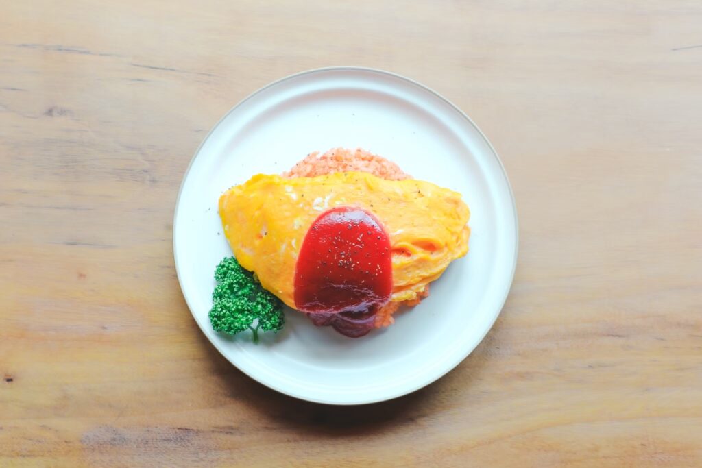 ふわとろ卵のオムライス